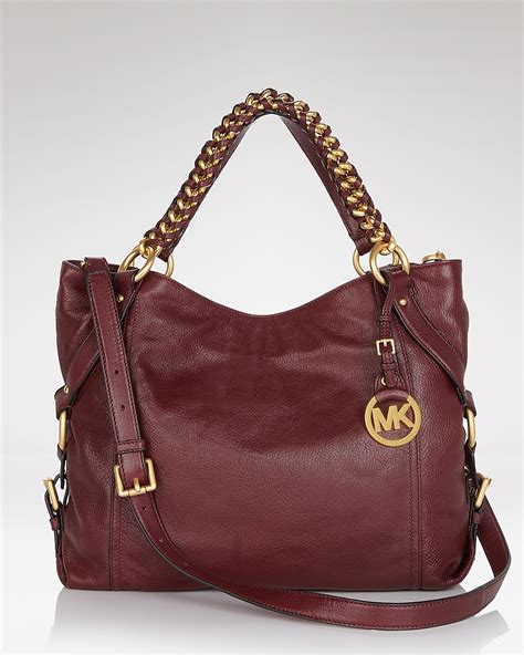 michael kors tristan large shoulder bag|Michael Kors large handbags.